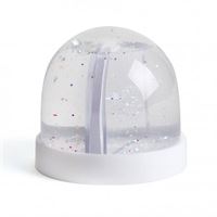 CUPOLA CON NEVE E GLITTER